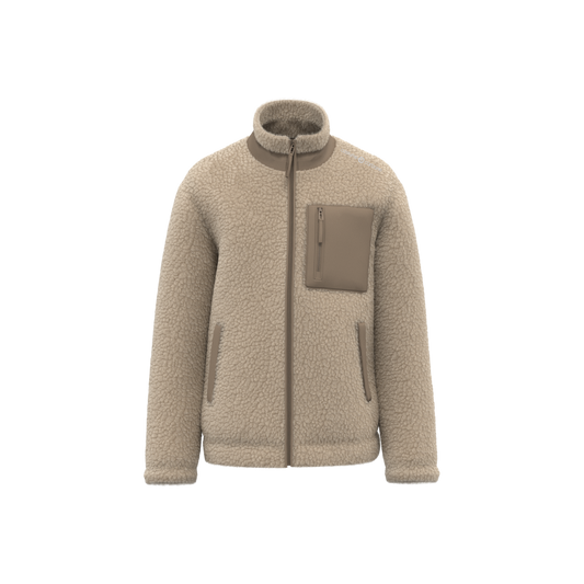 Polaire Sherpa Epaisse Unisexe Costume Carbone