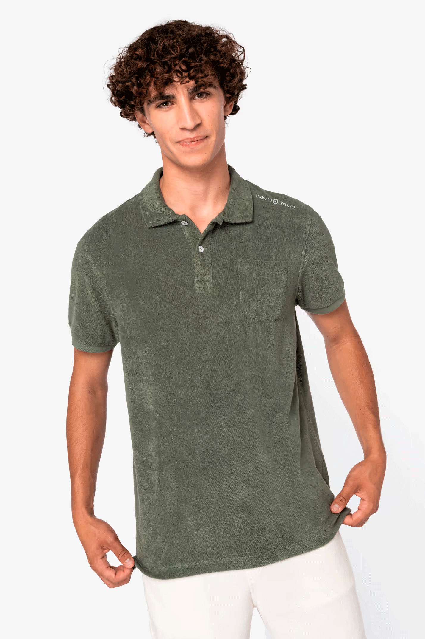 Polo en Tissu Eponge