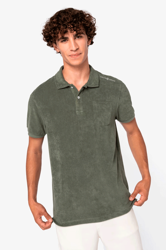 Polo en Tissu Eponge