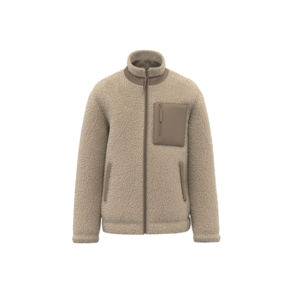 Polaire Sherpa Epaisse Unisexe Costume Carbone