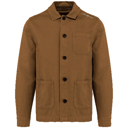 Veste Worker en Coton et Lin