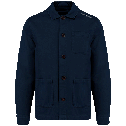 Veste Worker en Coton et Lin